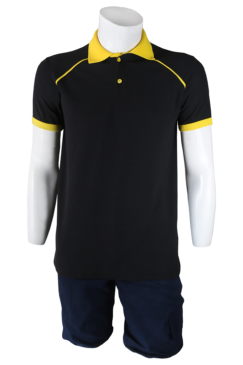 toptan-polo-yaka-siyah-sari-t-shirt-kelebek-model-lacoste